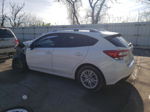 2018 Subaru Impreza Premium White vin: 4S3GTAB62J3747760