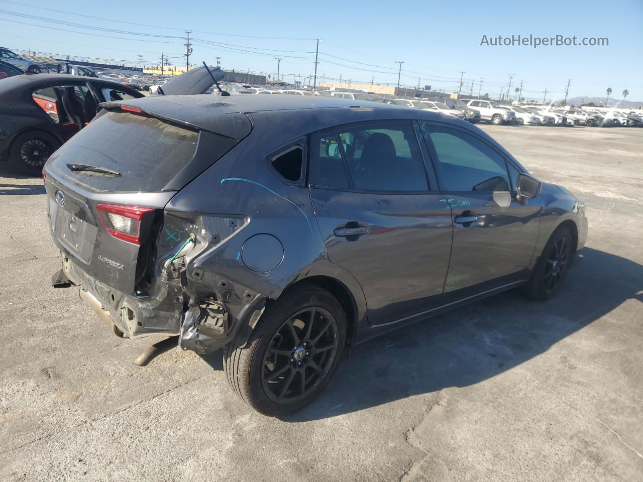 2021 Subaru Impreza  Gray vin: 4S3GTAB62M3712821