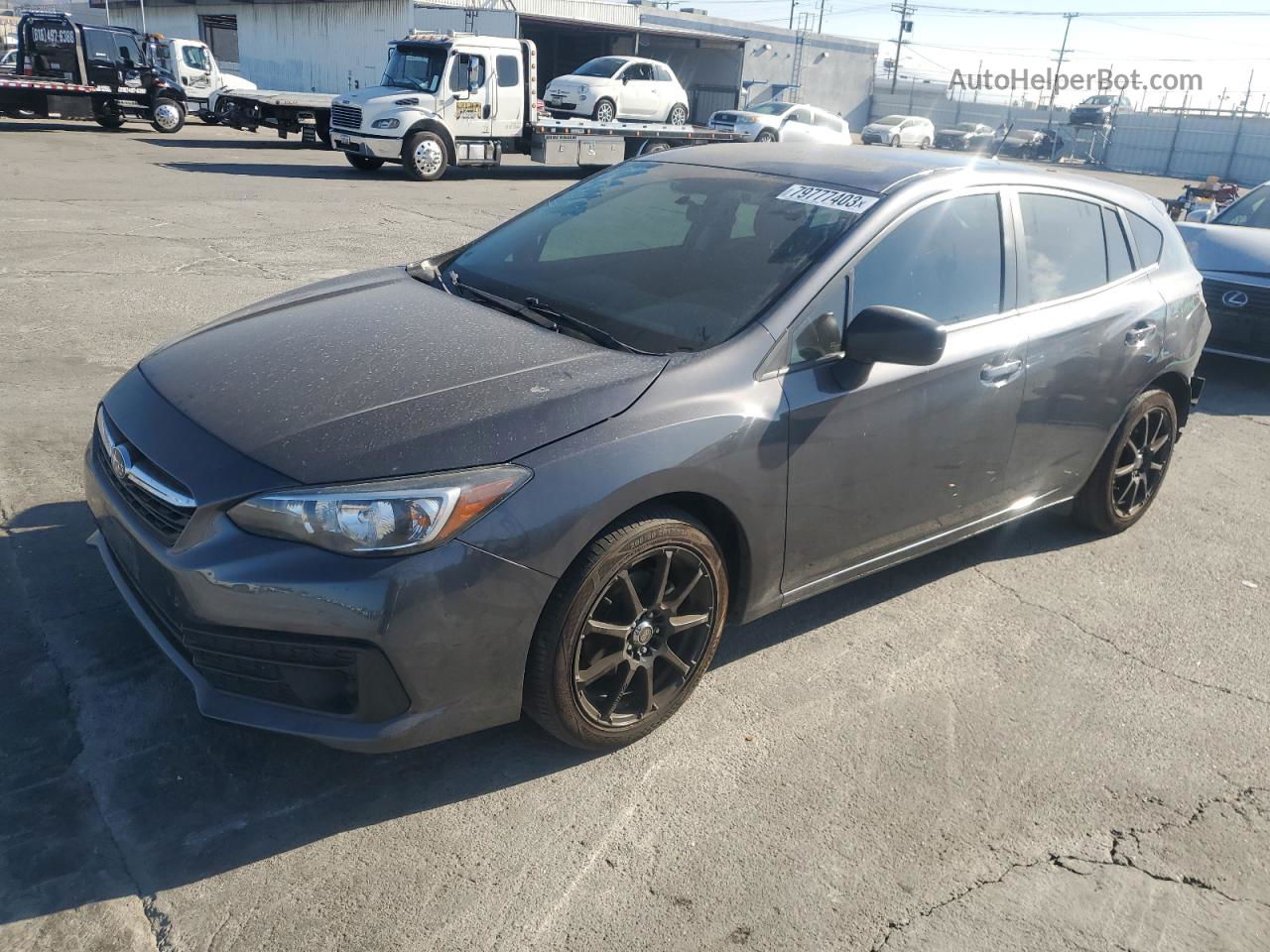 2021 Subaru Impreza  Gray vin: 4S3GTAB62M3712821