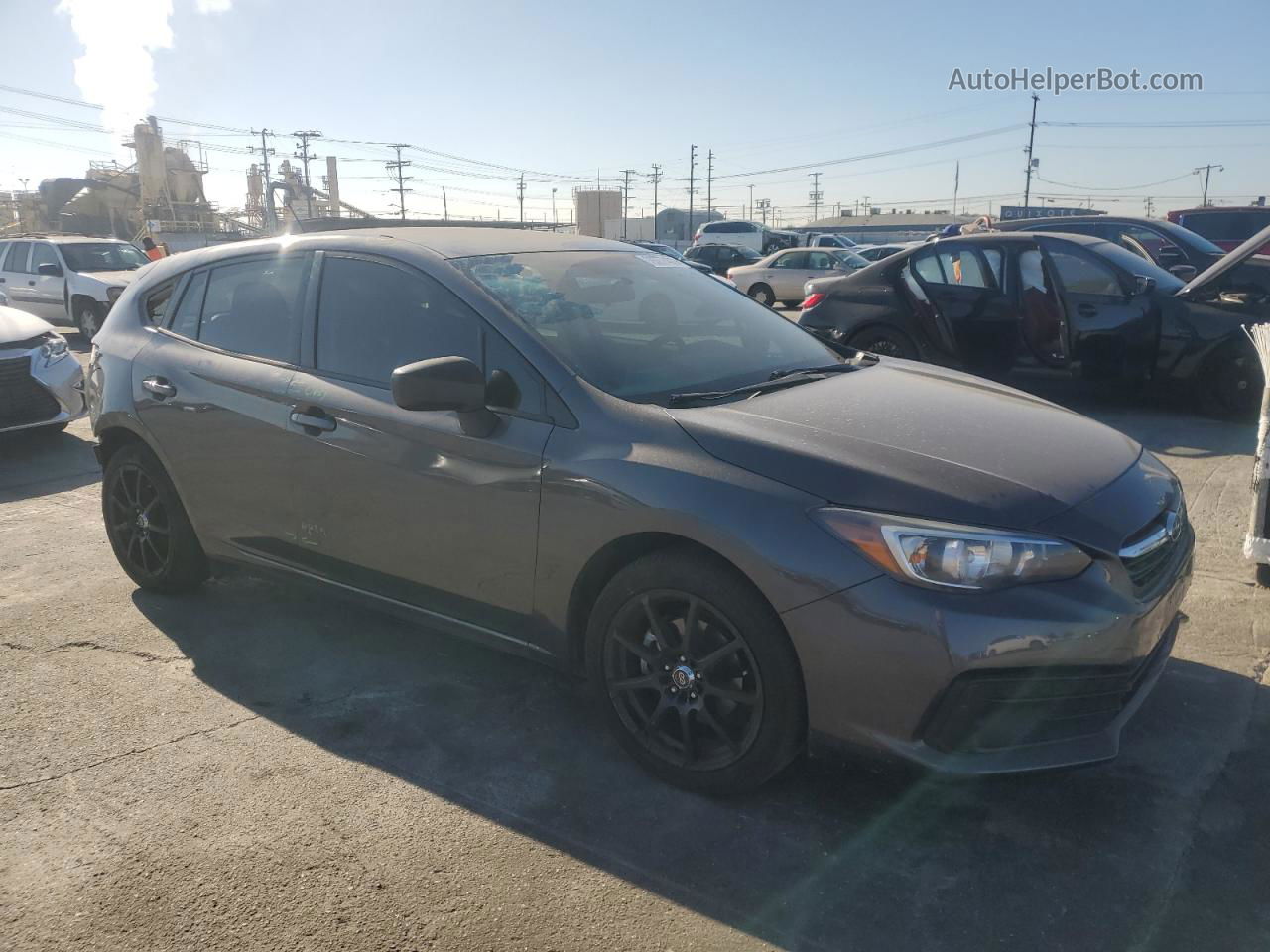 2021 Subaru Impreza  Gray vin: 4S3GTAB62M3712821