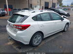 2018 Subaru Impreza 2.0i Premium White vin: 4S3GTAB63J3725671