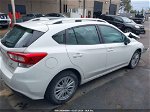 2018 Subaru Impreza 2.0i Premium White vin: 4S3GTAB63J3725671