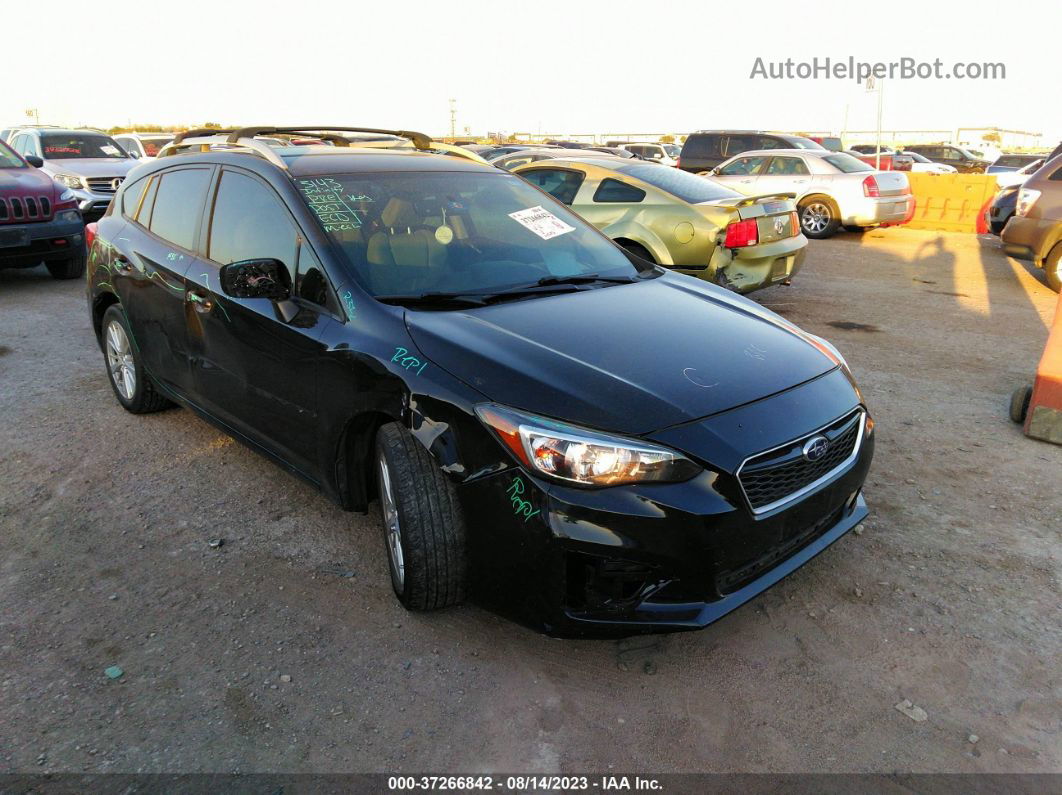 2018 Subaru Impreza Premium Black vin: 4S3GTAB63J3728554