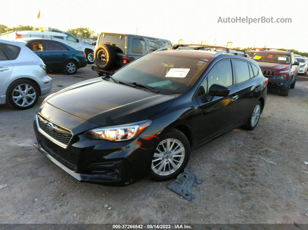 2018 Subaru Impreza Premium Black vin: 4S3GTAB63J3728554