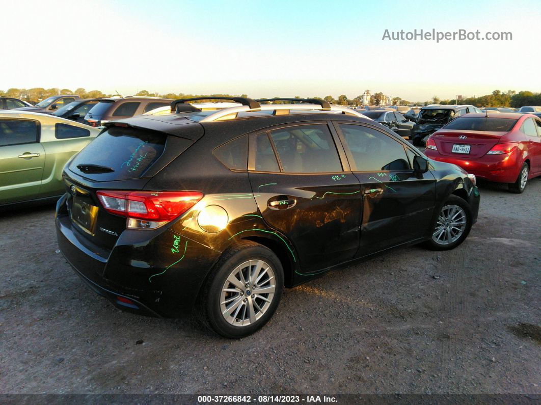 2018 Subaru Impreza Premium Black vin: 4S3GTAB63J3728554