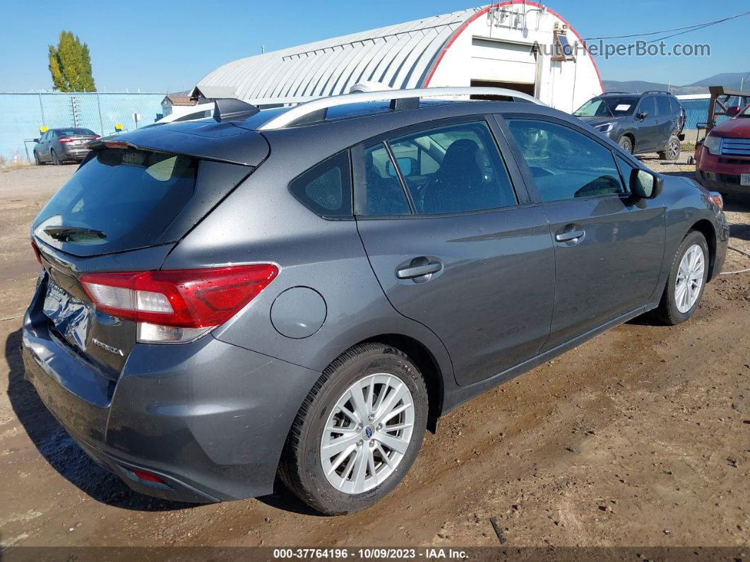 2018 Subaru Impreza 2.0i Premium Gray vin: 4S3GTAB63J3746620