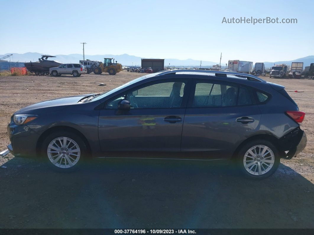 2018 Subaru Impreza 2.0i Premium Gray vin: 4S3GTAB63J3746620