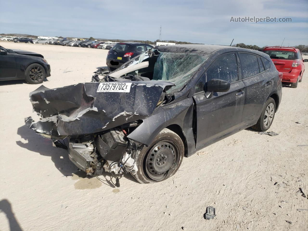 2021 Subaru Impreza  Gray vin: 4S3GTAB63M3700595