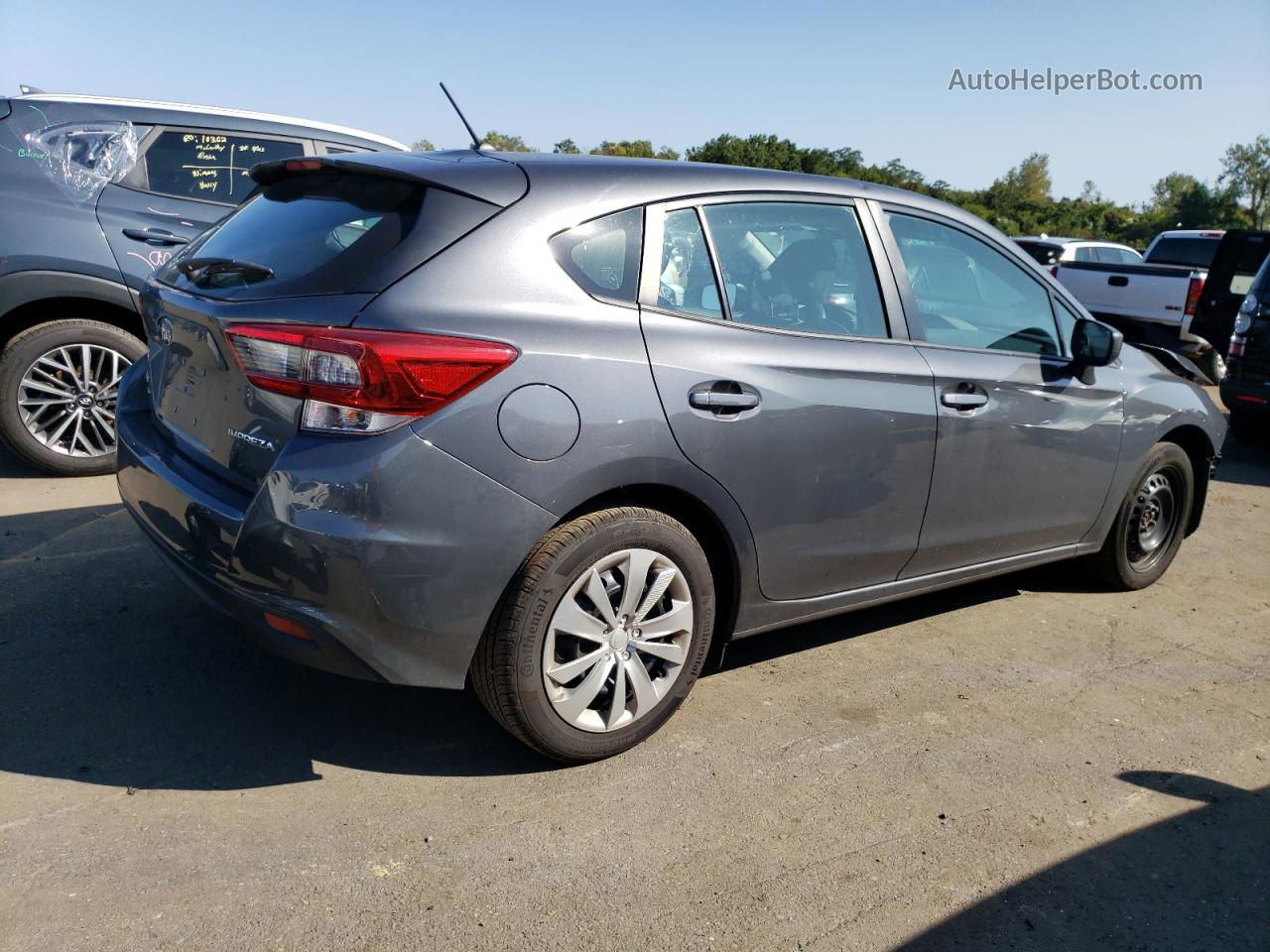 2021 Subaru Impreza  Gray vin: 4S3GTAB63M3709457