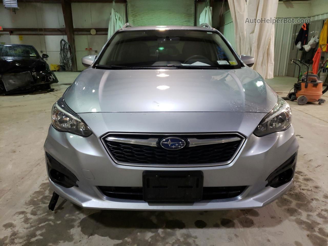 2018 Subaru Impreza Premium Silver vin: 4S3GTAB64J3716669