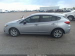 2021 Subaru Impreza   Silver vin: 4S3GTAB64M3702274