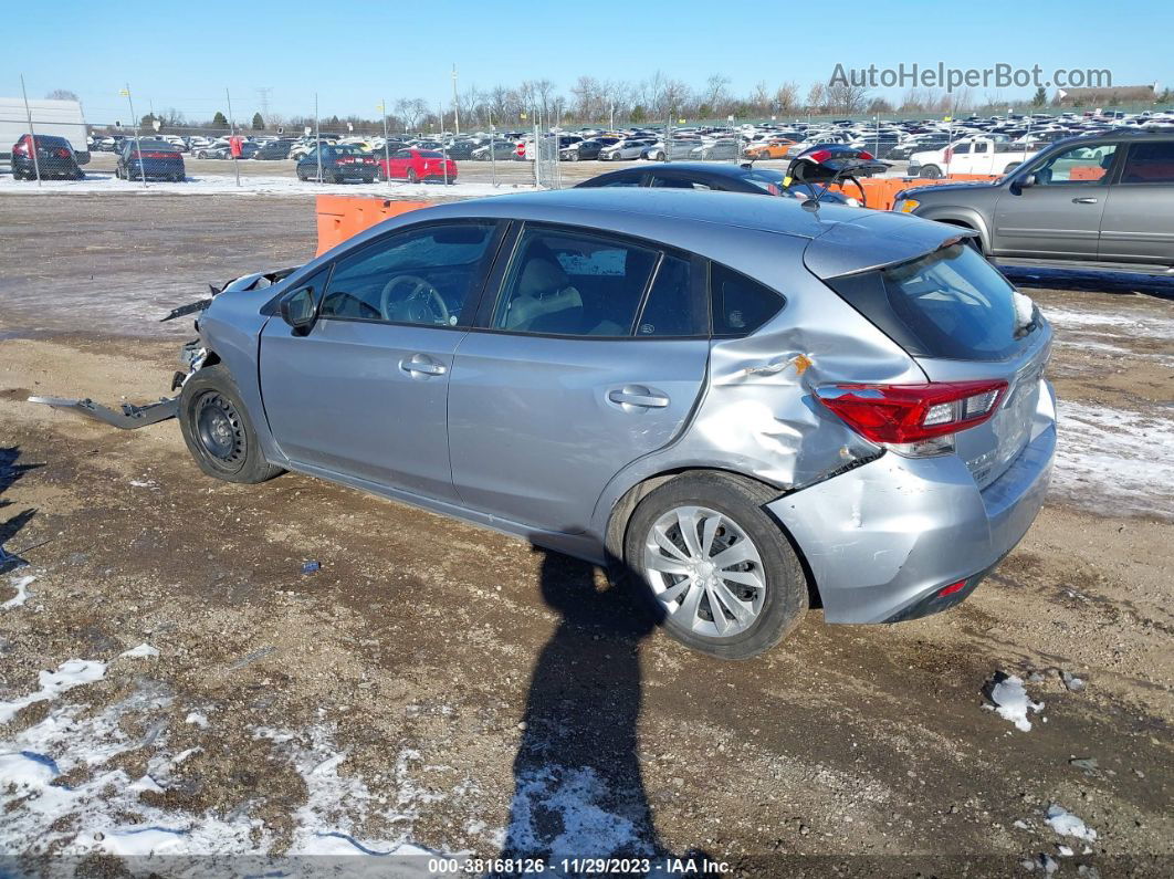 2021 Subaru Impreza Base (cvt) Silver vin: 4S3GTAB64M3704445