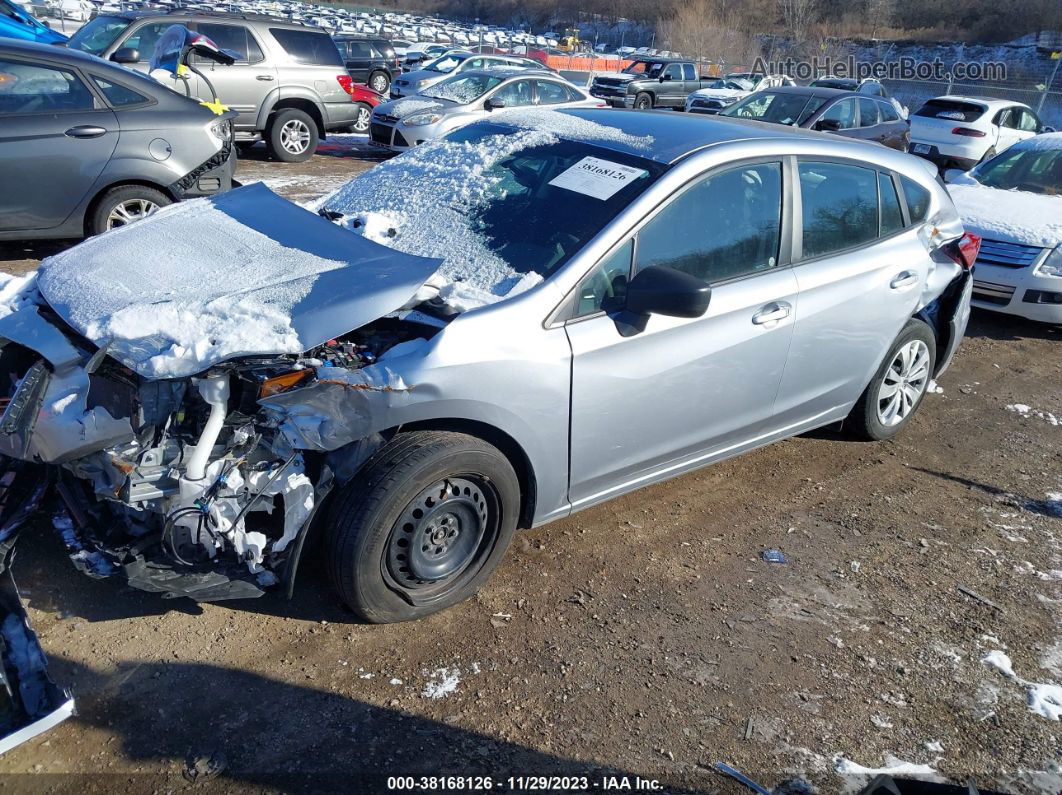 2021 Subaru Impreza Base (cvt) Silver vin: 4S3GTAB64M3704445