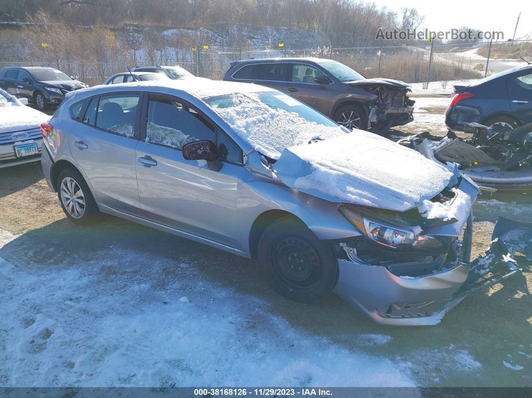 2021 Subaru Impreza Base (cvt) Silver vin: 4S3GTAB64M3704445