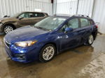 2018 Subaru Impreza Premium Blue vin: 4S3GTAB65J3710928