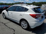 2018 Subaru Impreza Premium White vin: 4S3GTAB65J3713537