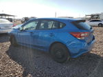 2021 Subaru Impreza  Blue vin: 4S3GTAB65M3706303