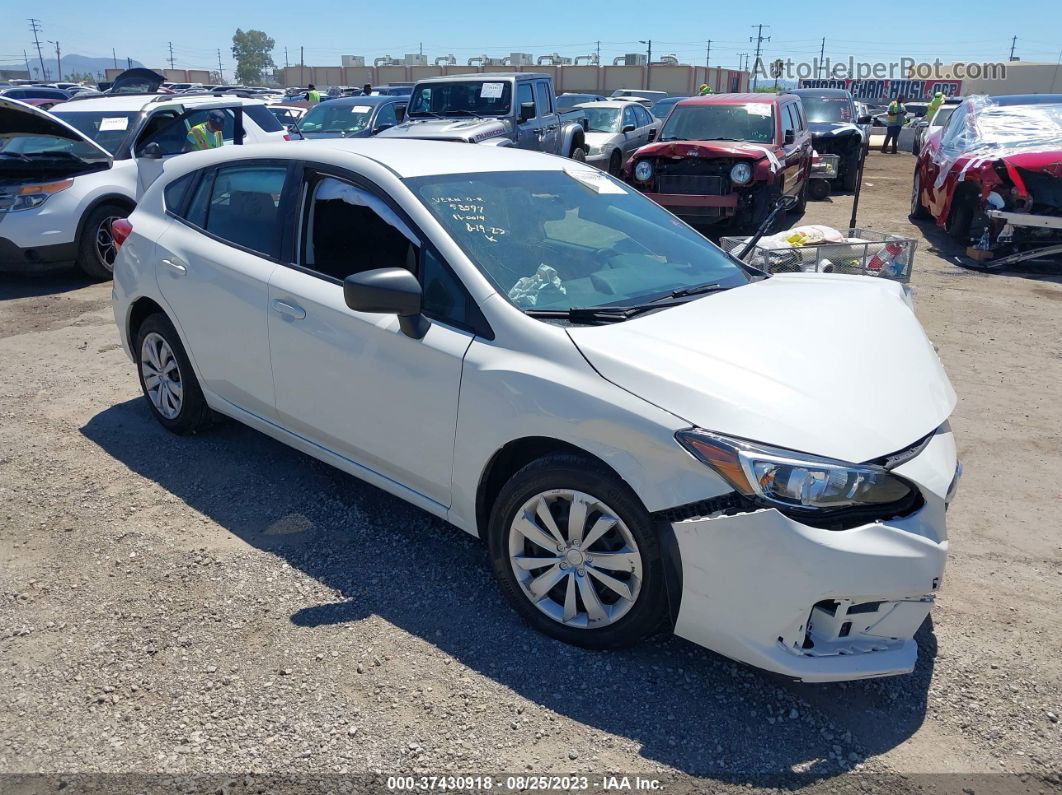 2021 Subaru Impreza 5-door White vin: 4S3GTAB65M3707077