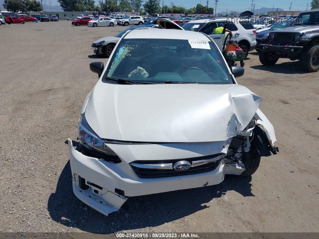 2021 Subaru Impreza 5-door White vin: 4S3GTAB65M3707077