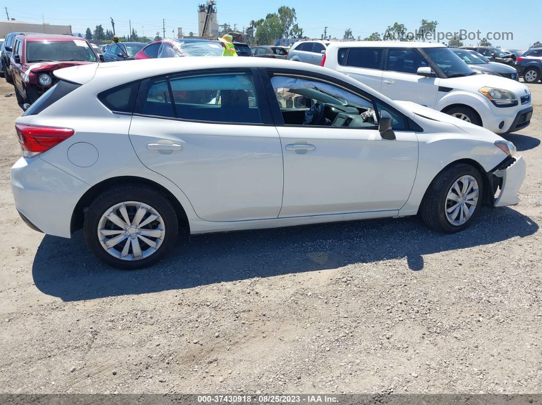 2021 Subaru Impreza 5-door White vin: 4S3GTAB65M3707077