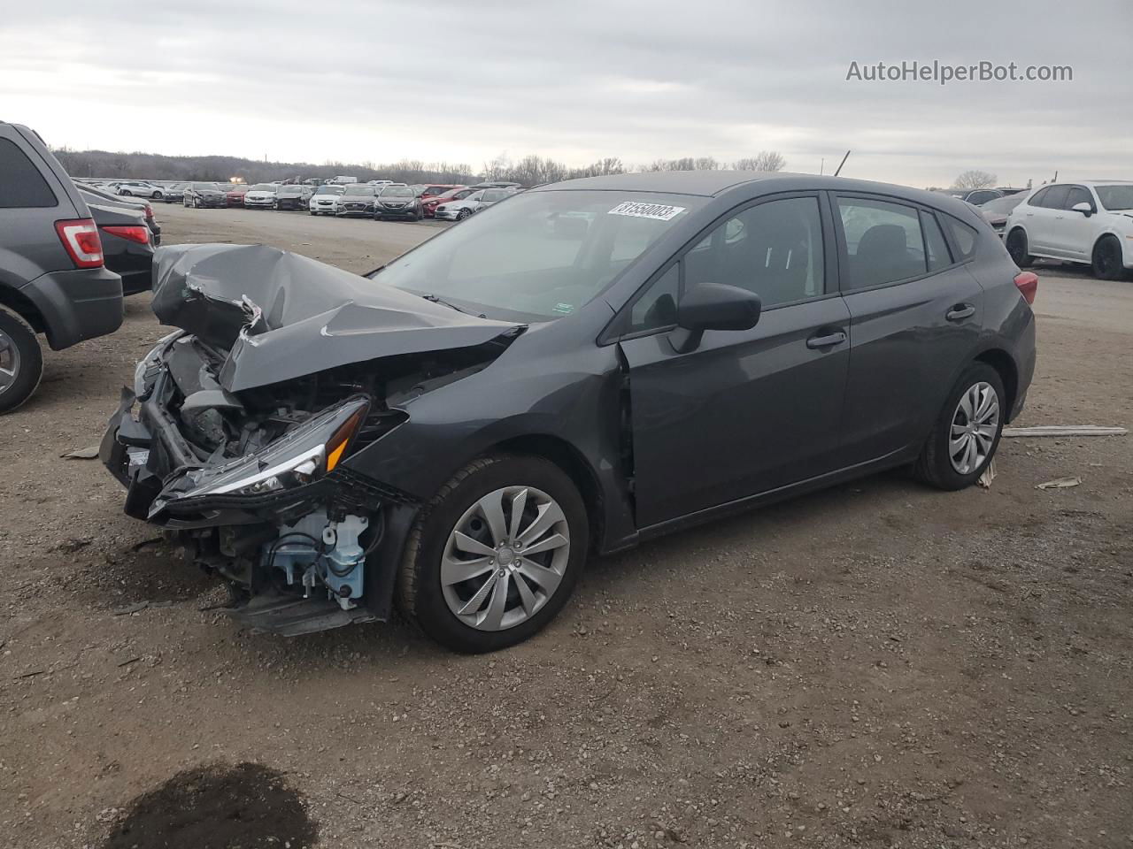 2021 Subaru Impreza  Gray vin: 4S3GTAB65M3709556