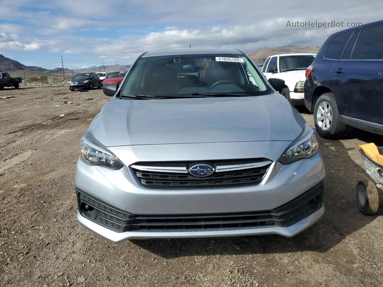 2021 Subaru Impreza  Silver vin: 4S3GTAB65M3717415