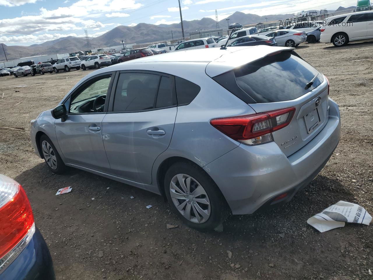 2021 Subaru Impreza  Silver vin: 4S3GTAB65M3717415