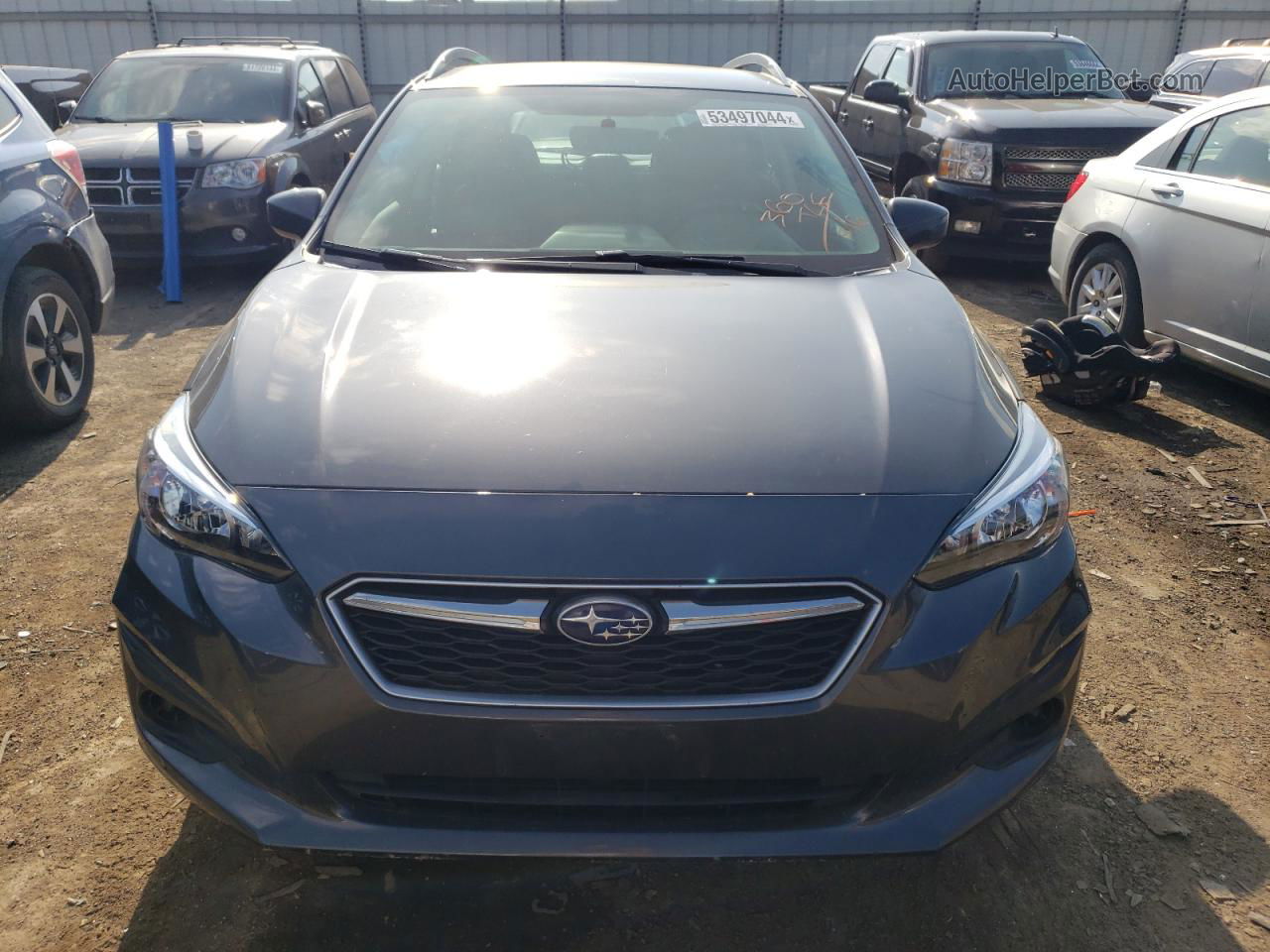 2018 Subaru Impreza Premium Серебряный vin: 4S3GTAB66J3723204