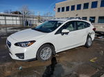 2018 Subaru Impreza Premium White vin: 4S3GTAB66J3737653