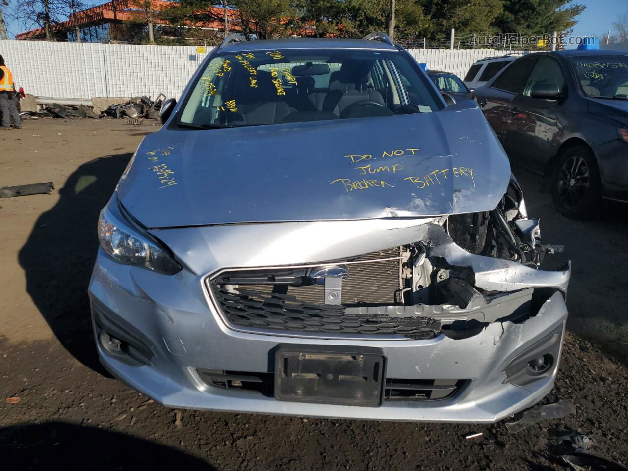 2018 Subaru Impreza Premium Silver vin: 4S3GTAB66J3743307