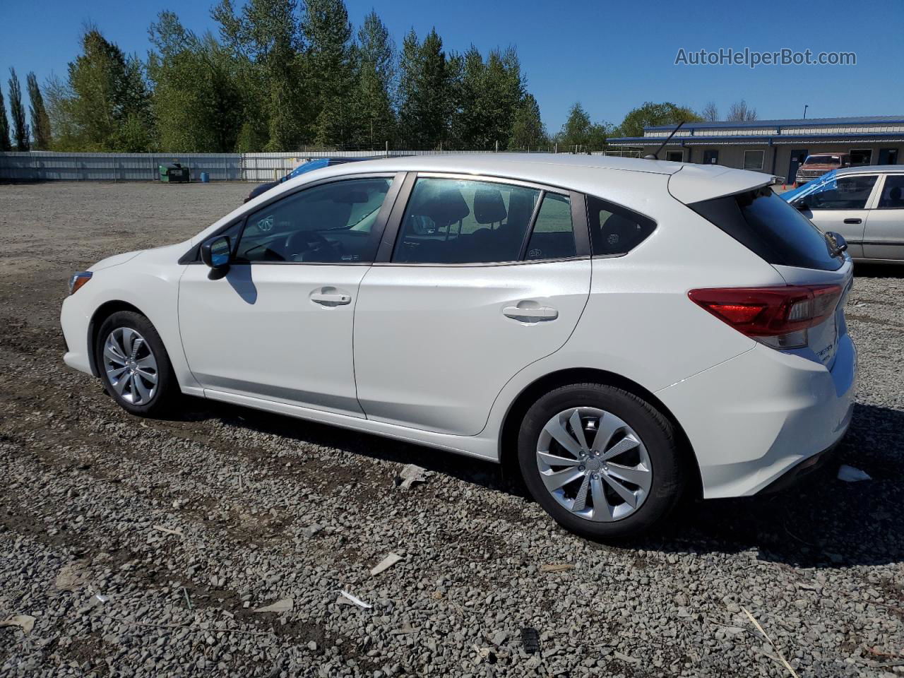 2021 Subaru Impreza  White vin: 4S3GTAB66M3714667