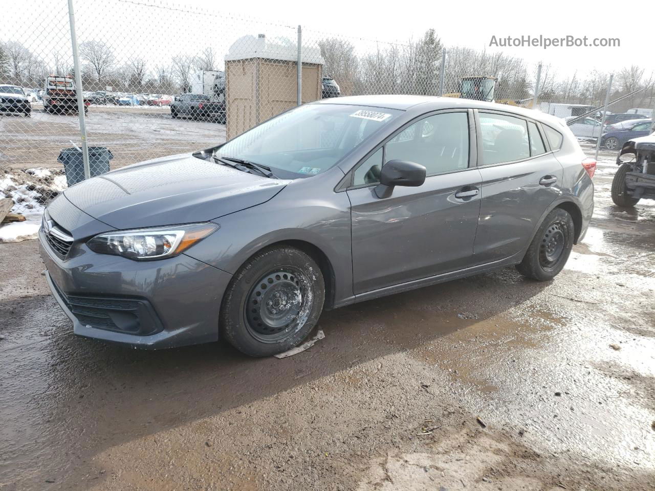 2021 Subaru Impreza  Charcoal vin: 4S3GTAB68M3703430