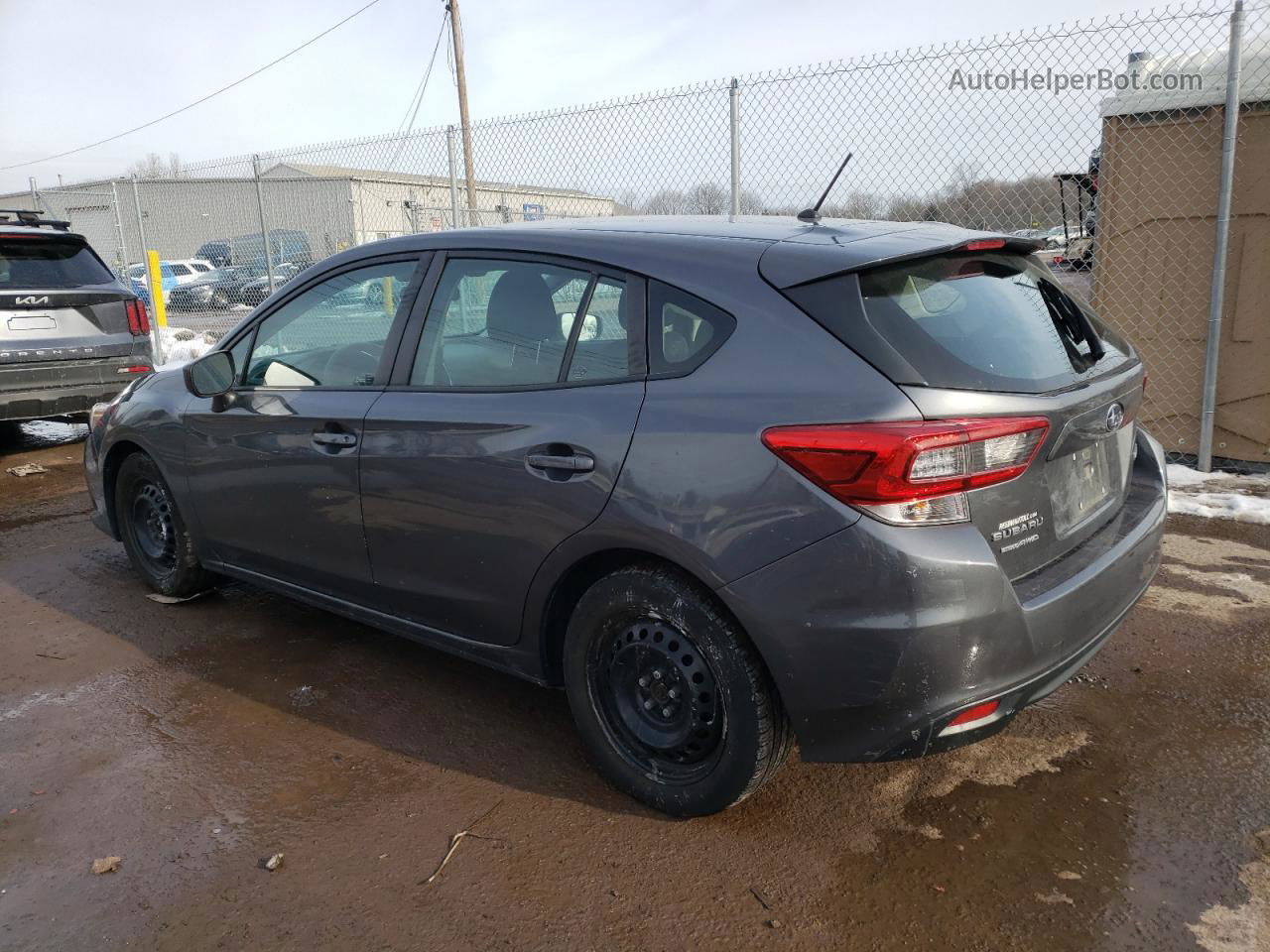 2021 Subaru Impreza  Charcoal vin: 4S3GTAB68M3703430