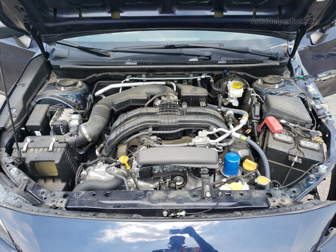 2021 Subaru Impreza  Синий vin: 4S3GTAB68M3712581