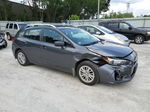 2018 Subaru Impreza Premium Gray vin: 4S3GTAB69J3714805