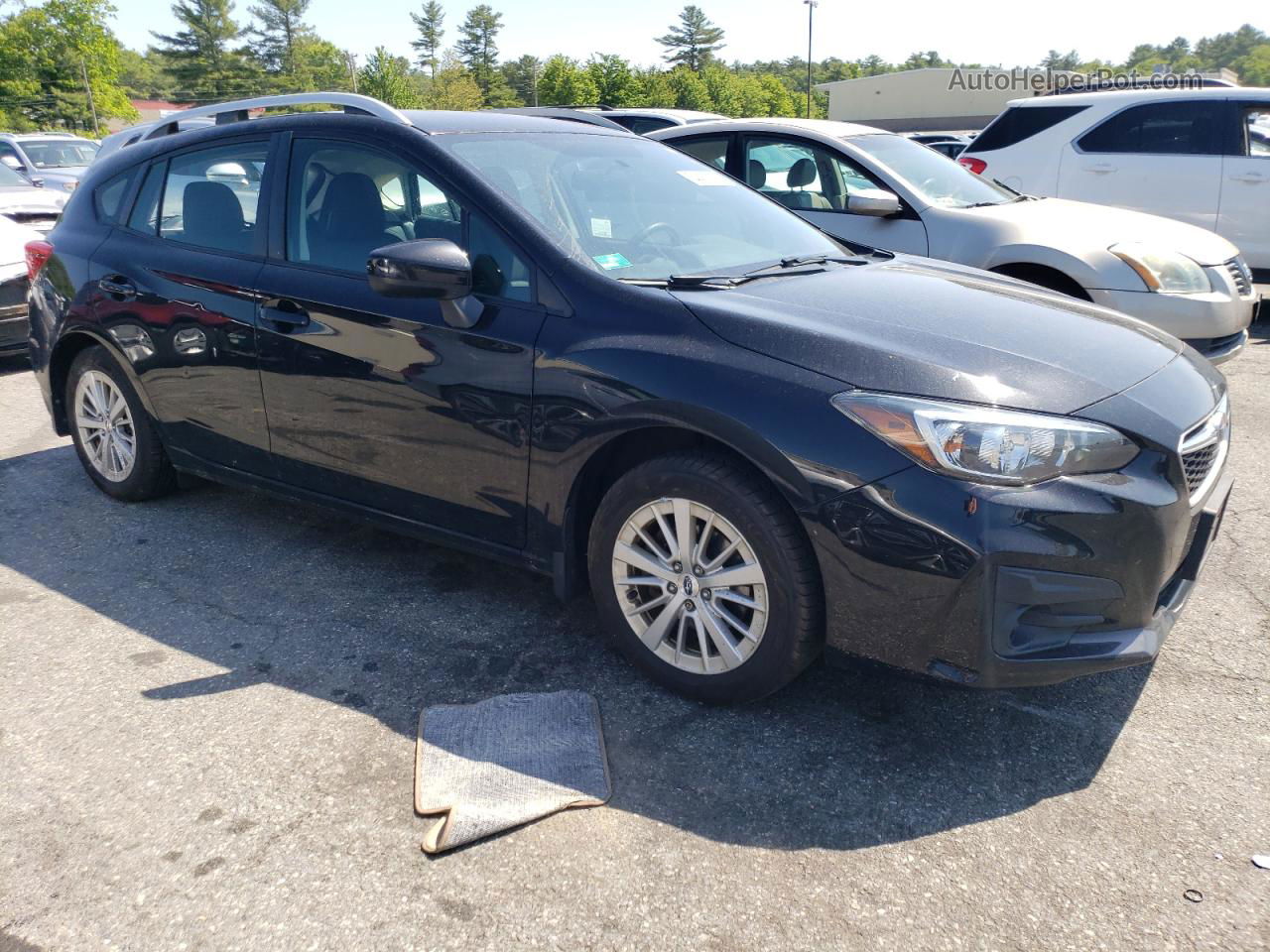 2018 Subaru Impreza Premium Black vin: 4S3GTAB69J3716537