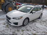 2018 Subaru Impreza 2.0i Premium White vin: 4S3GTAB69J3722516