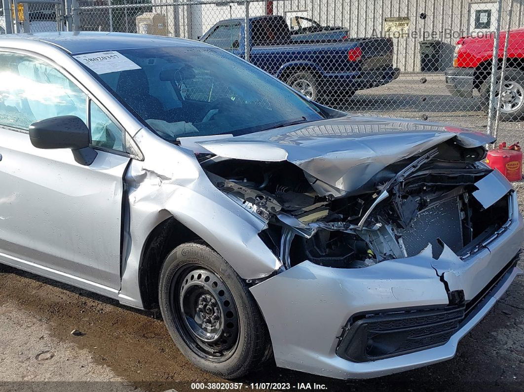 2021 Subaru Impreza Base (cvt) Silver vin: 4S3GTAB69M3707874