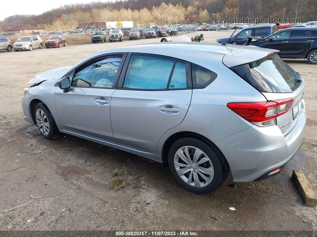 2021 Subaru Impreza Base (cvt) Silver vin: 4S3GTAB69M3707874