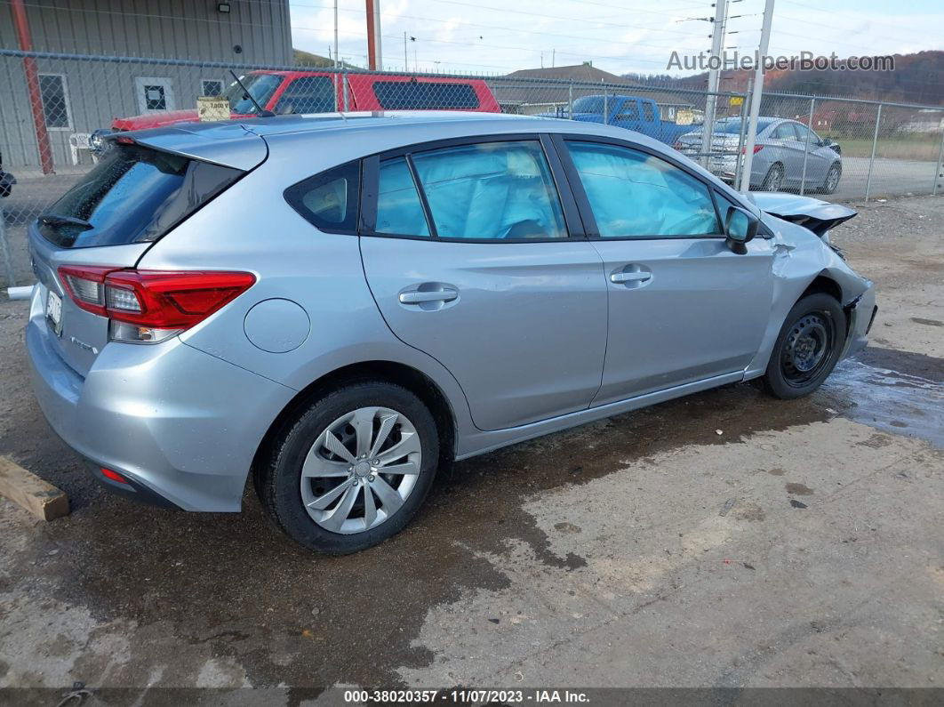 2021 Subaru Impreza Base (cvt) Silver vin: 4S3GTAB69M3707874