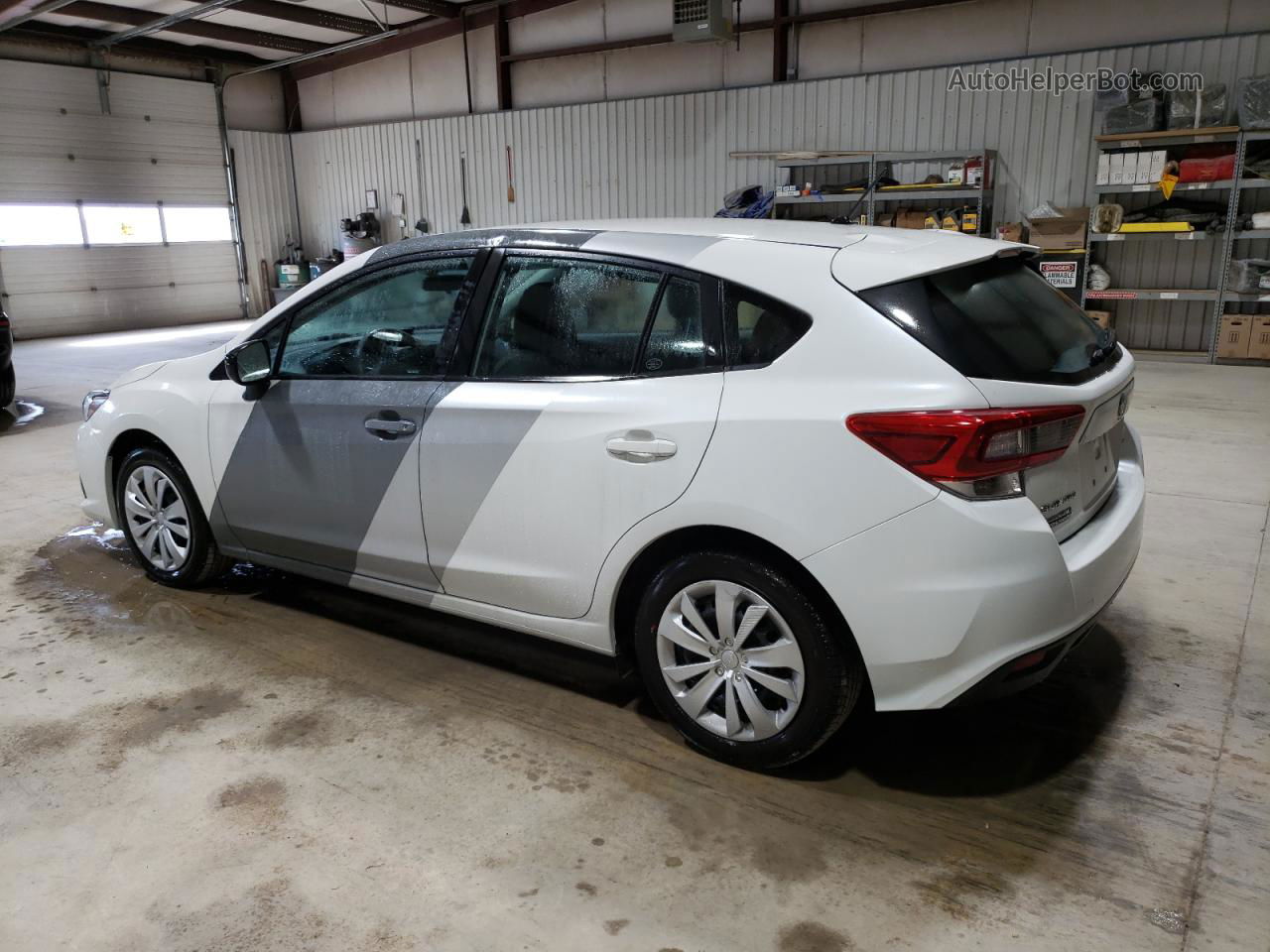 2021 Subaru Impreza White vin: 4S3GTAB6XM3706426