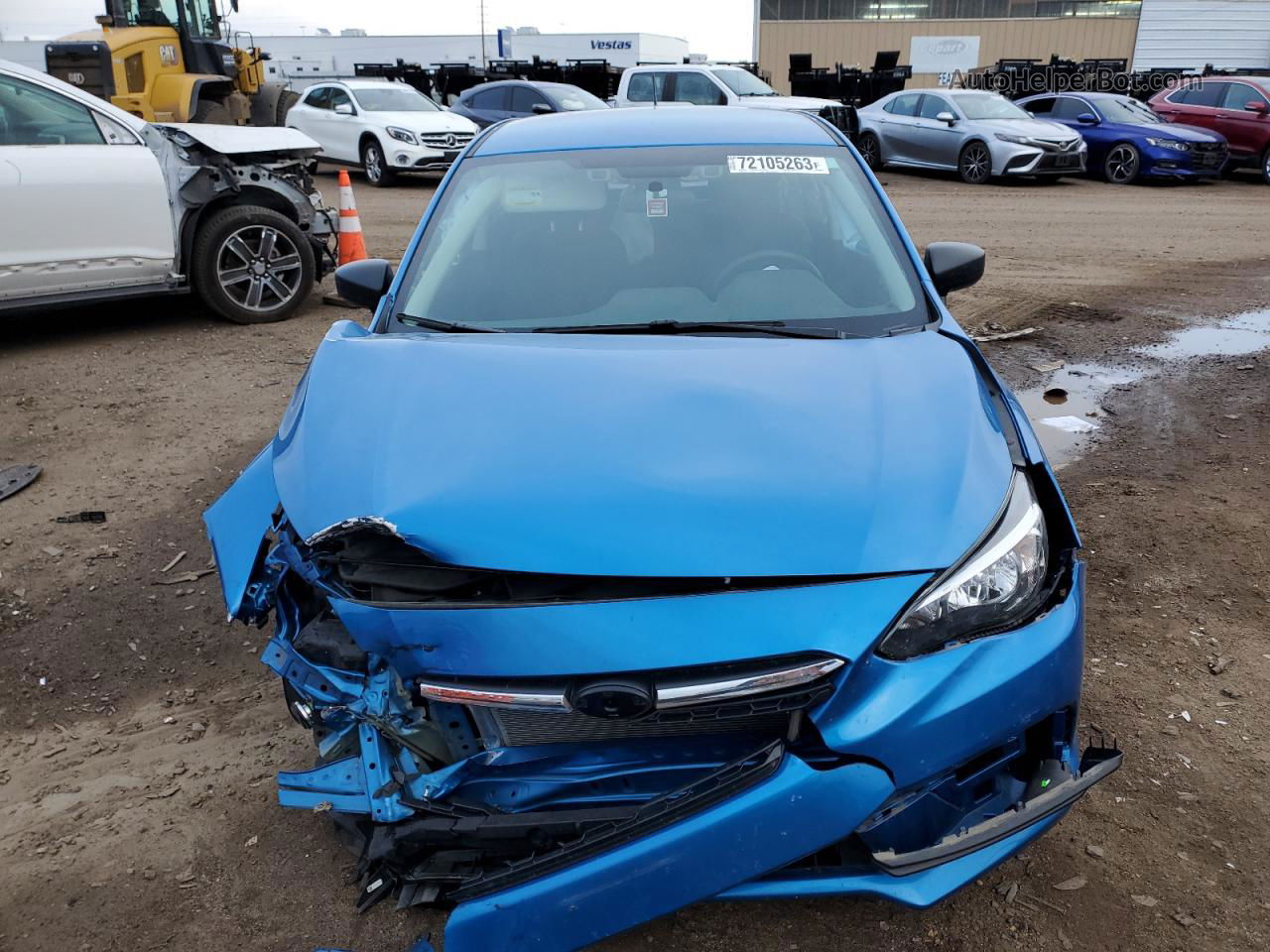 2021 Subaru Impreza  Синий vin: 4S3GTAB6XM3712582