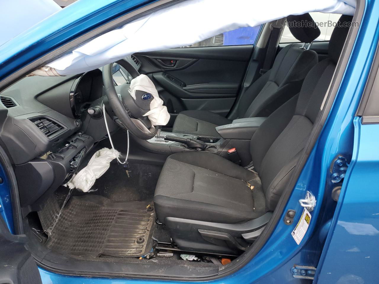 2021 Subaru Impreza  Синий vin: 4S3GTAB6XM3712582