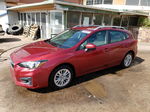 2018 Subaru Impreza Premium Plus Burgundy vin: 4S3GTAD60J3711868