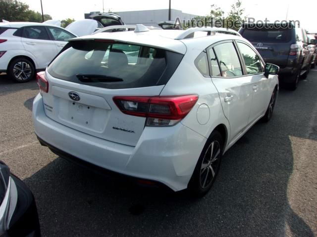 2021 Subaru Impreza Premium White vin: 4S3GTAD60M3712006