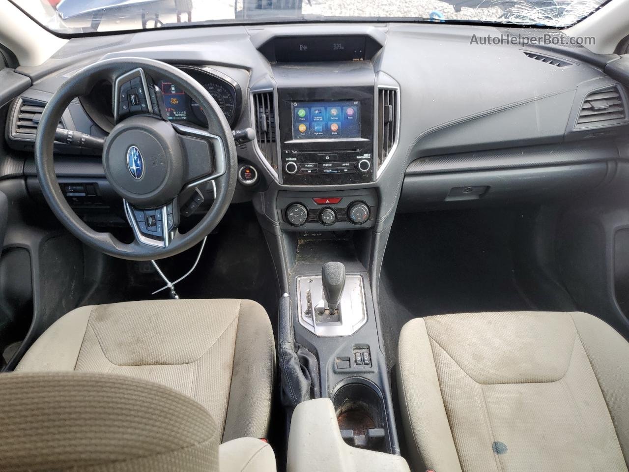 2021 Subaru Impreza Premium Синий vin: 4S3GTAD61M3714332