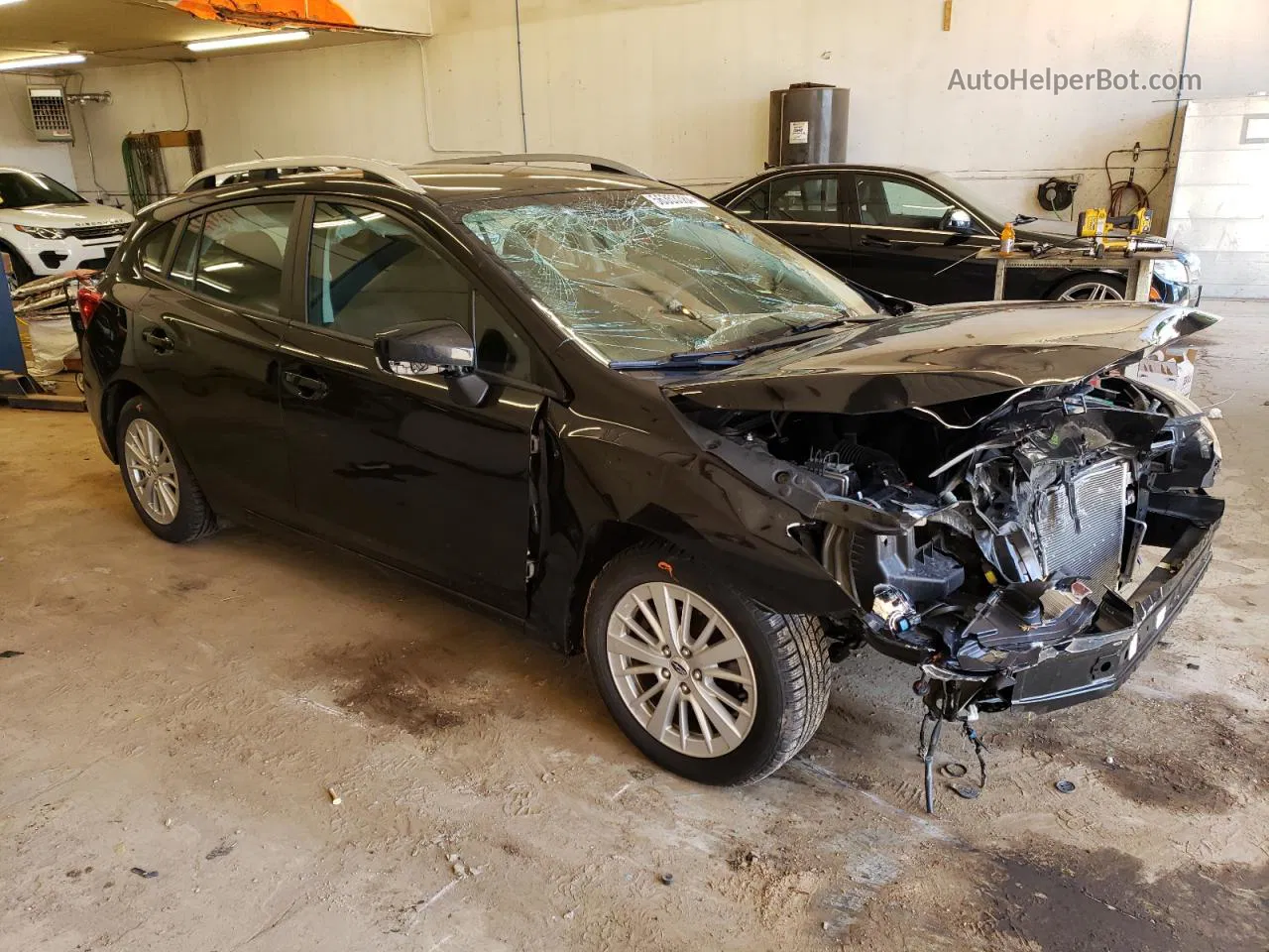 2018 Subaru Impreza Premium Plus Black vin: 4S3GTAD62J3729899