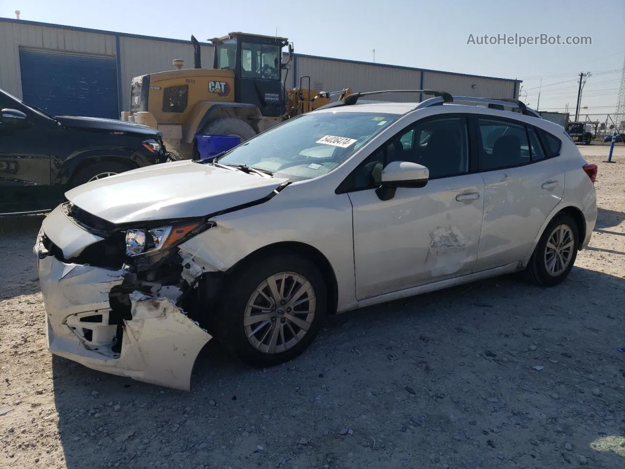 2018 Subaru Impreza Premium Plus White vin: 4S3GTAD62J3745732