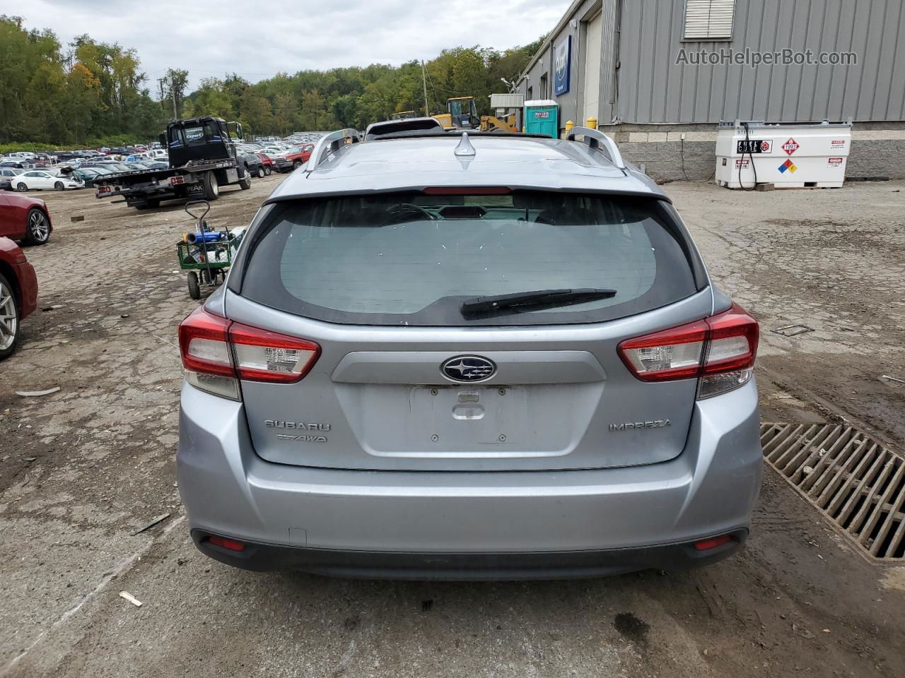 2018 Subaru Impreza Premium Plus Silver vin: 4S3GTAD64J3710805