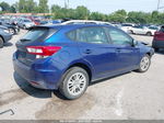 2018 Subaru Impreza Premium Blue vin: 4S3GTAD64J3740774